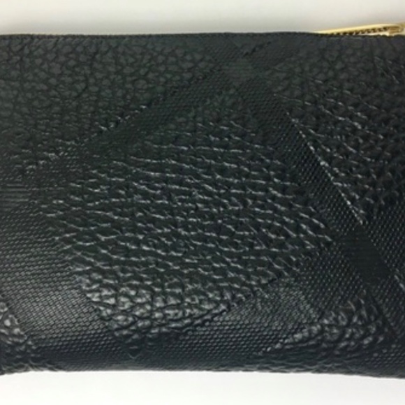 ♦️AUTHENTIC BURBERRY BLACK LEATHER shoulder or crossbody - Picture 2 of 4